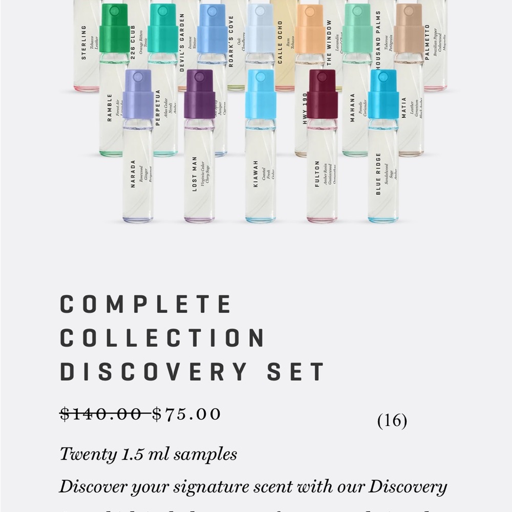 Fragrance Discovery Set